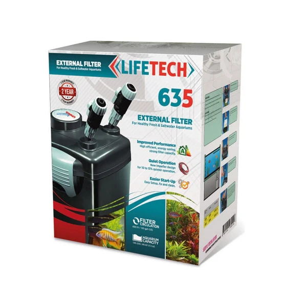 Akvaryum Dış Filtre 600L/h